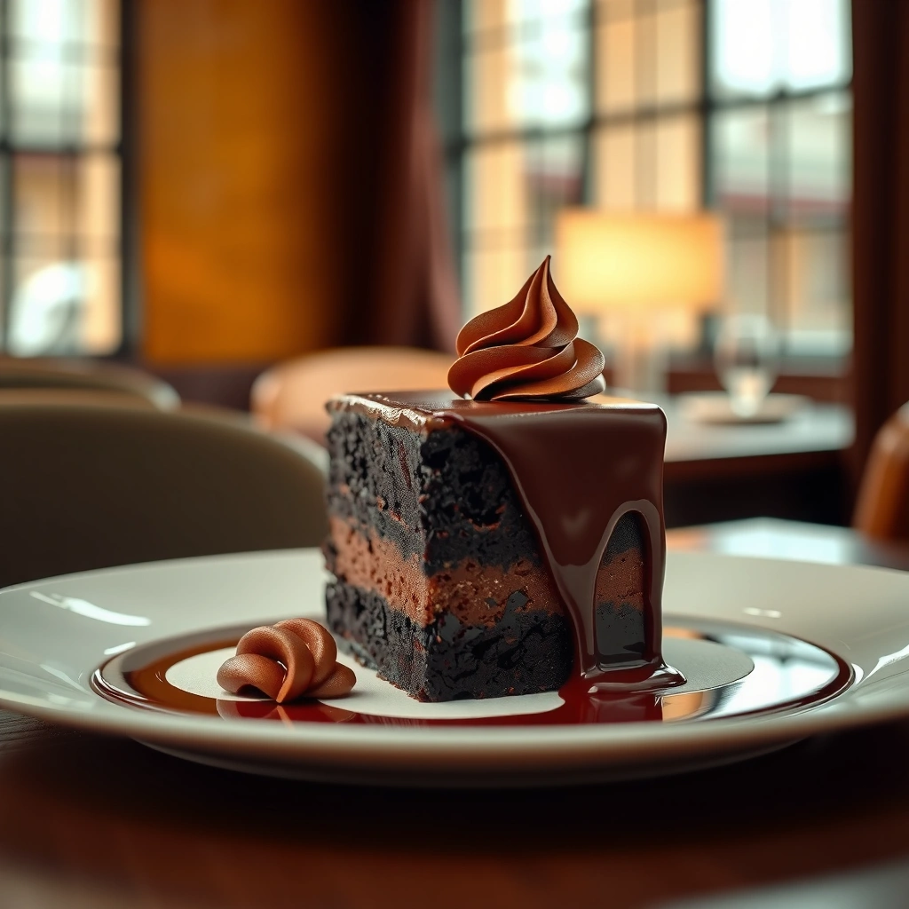 Chocolate Cake - chocolate cake with chocolate ganache recipe