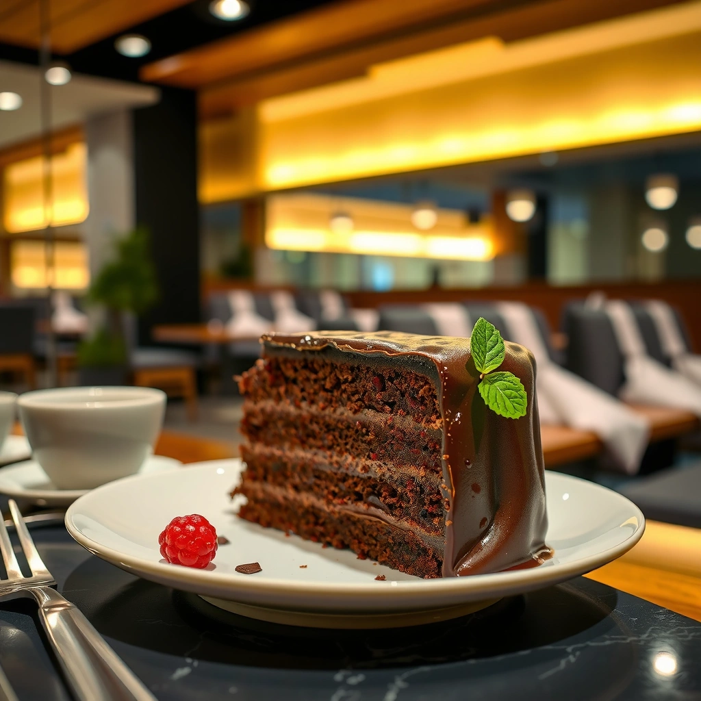 Chocolate Cake - recipe for a simple chocolate cake