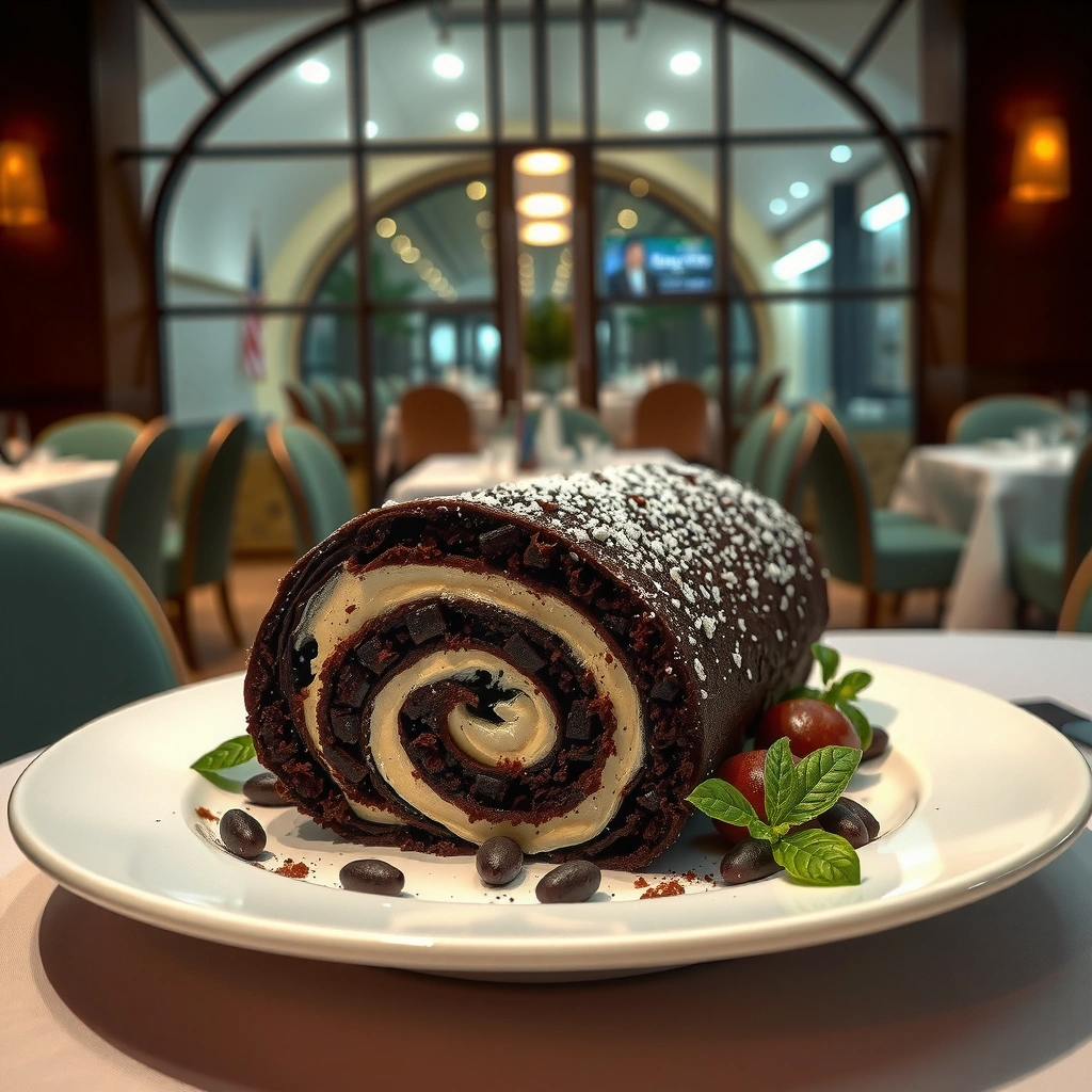 Chocolate Cake Roll - chocolate cake roll recipe