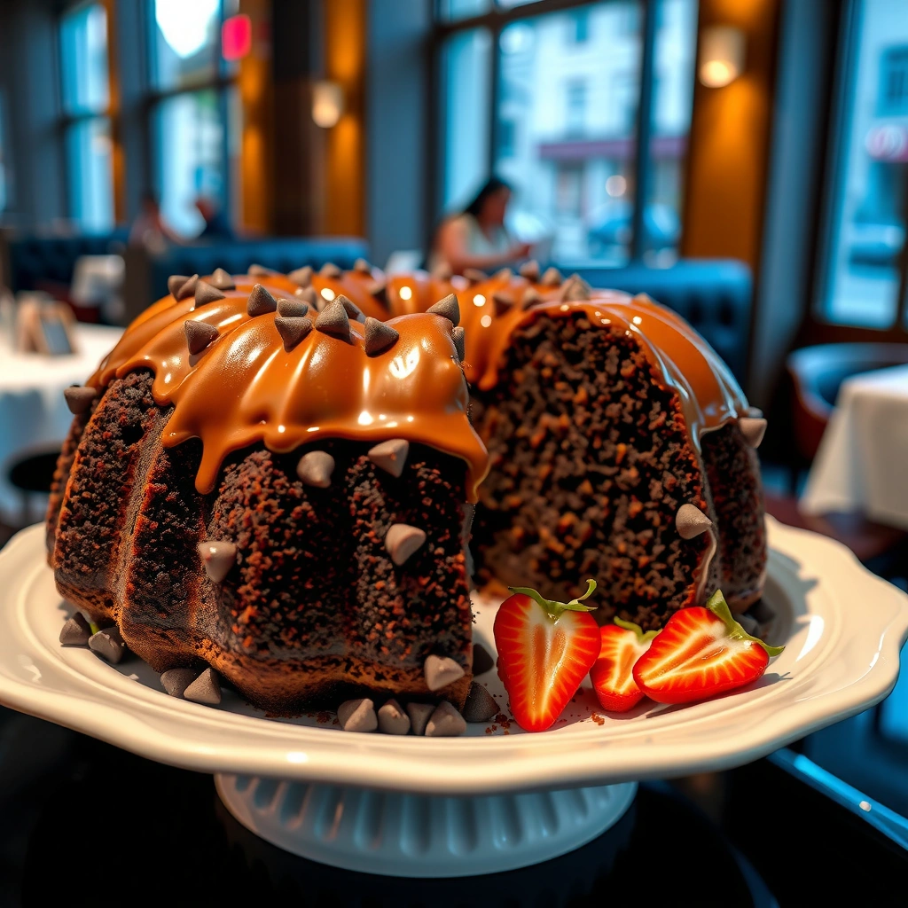 Chocolate Chip Bundt Cake - chocolate chip bundt cake recipe