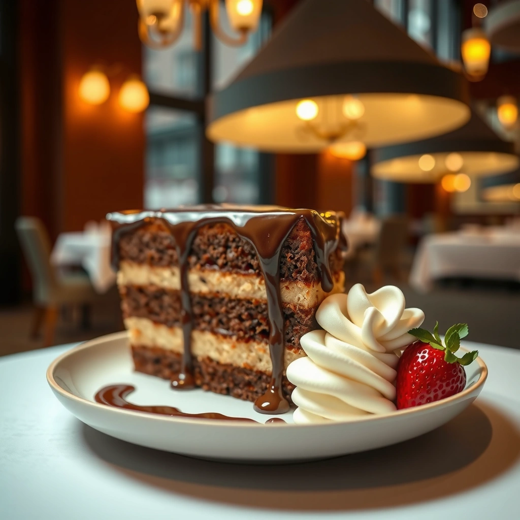 Chocolate Ganache Cake - cake with chocolate ganache recipe