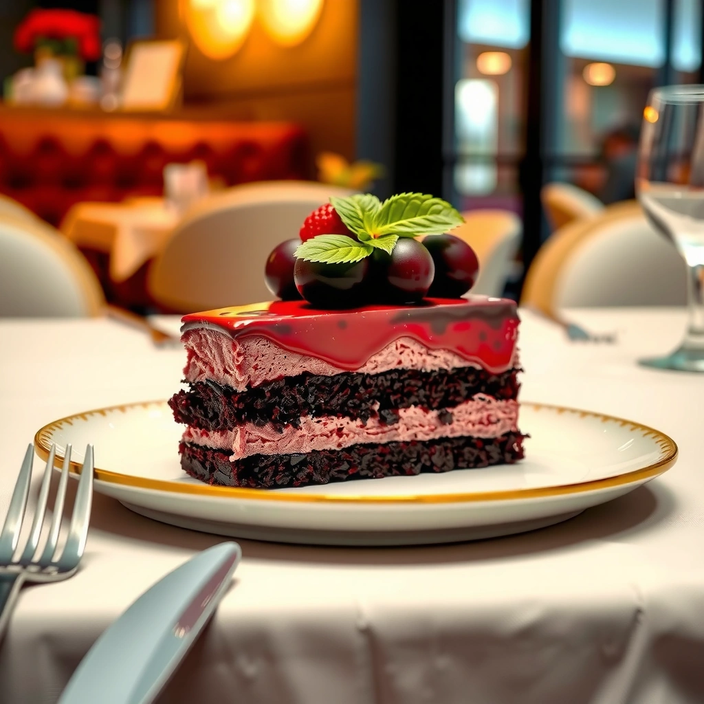 Chocolate Sponge Layers - traditional black forest cake recipe