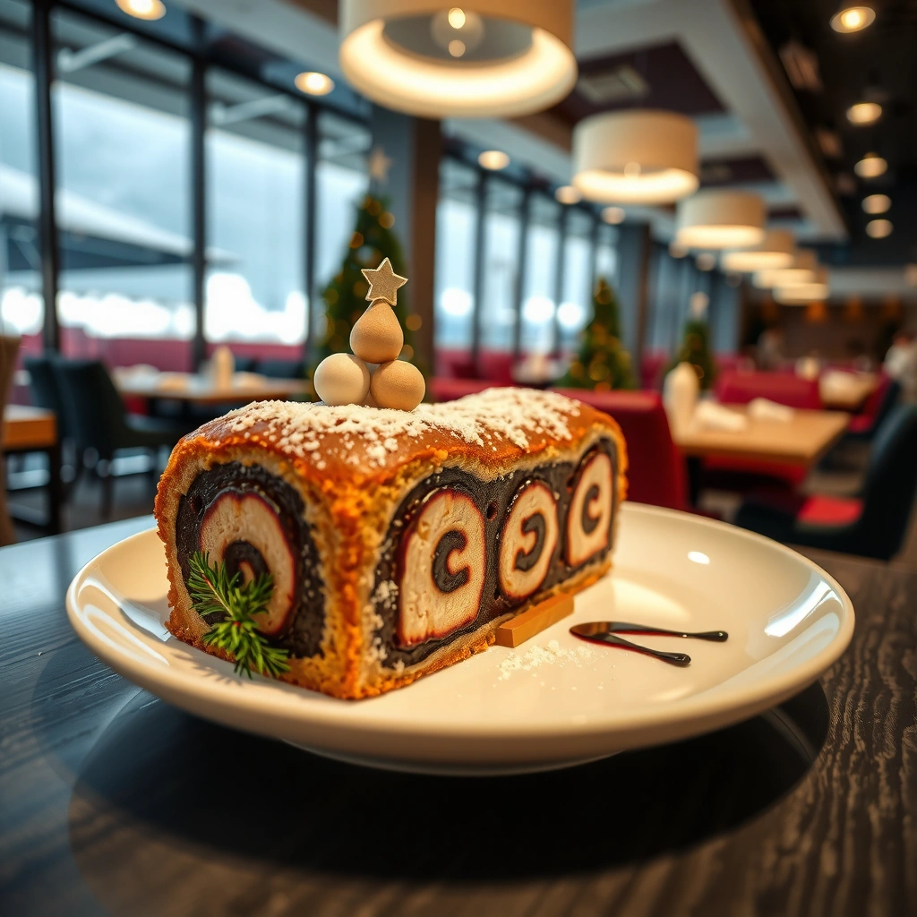 Christmas Log Cake - christmas log cake recipe
