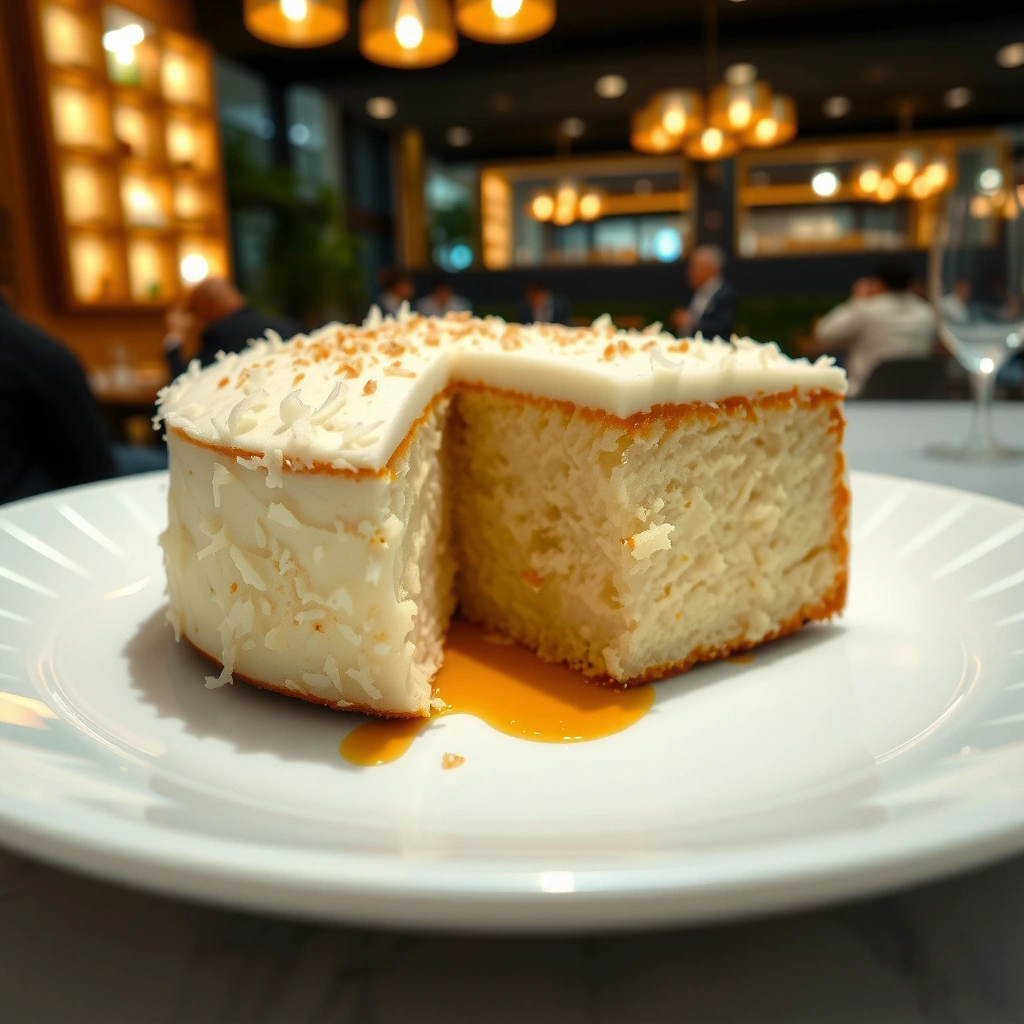 Coconut Cake - simple coconut cake recipe