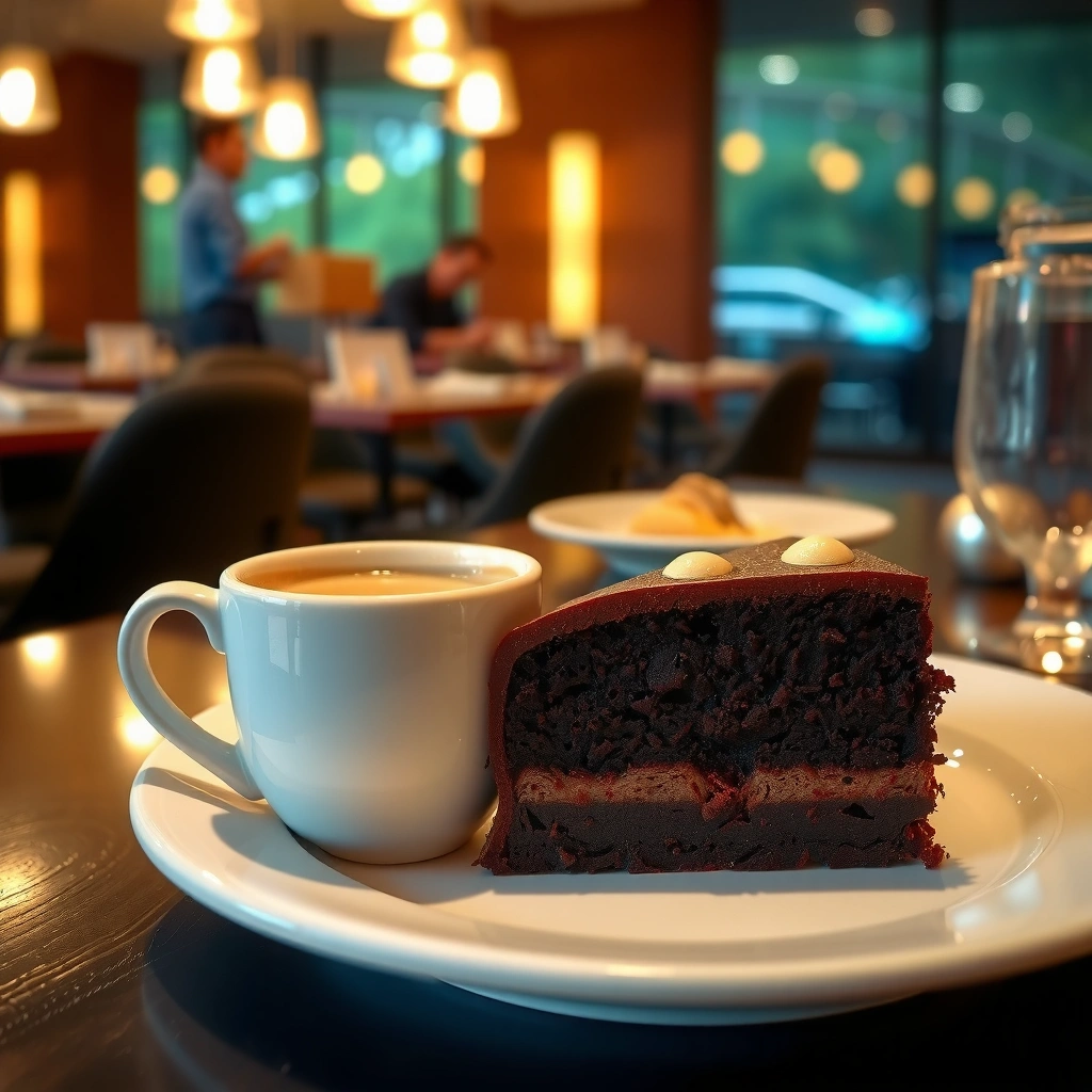 Coffee Chocolate Batter - chocolate cake with coffee in recipe