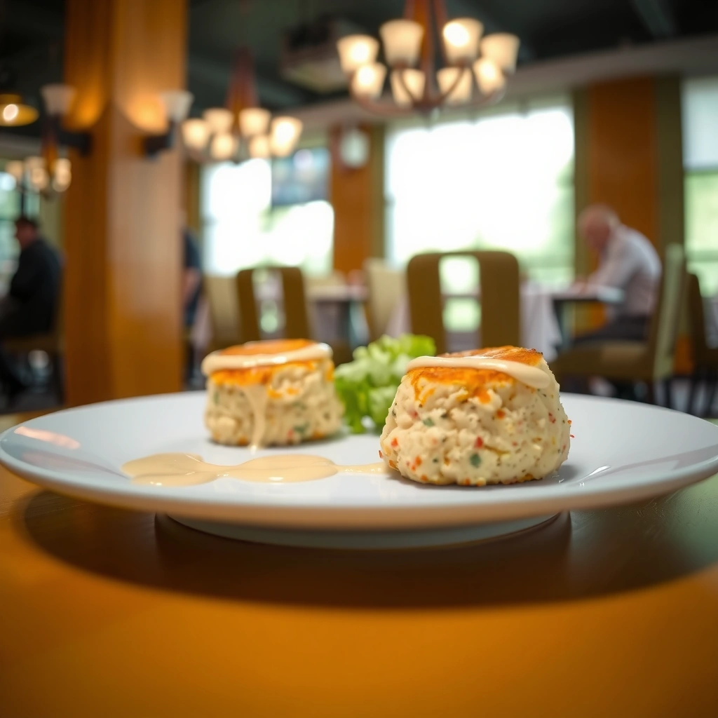Crab Cake - crab cake and sauce recipe
