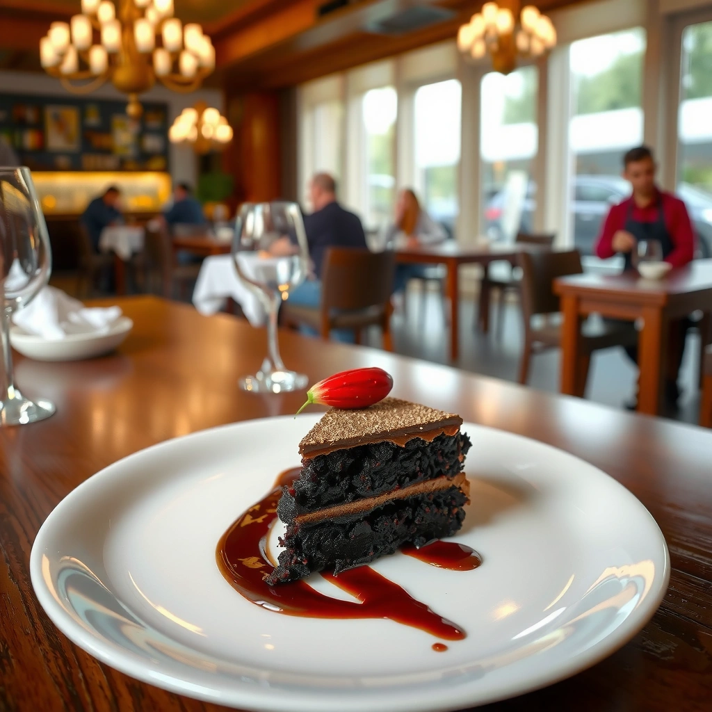 Dark Chocolate Cake - dark chocolate cake recipe