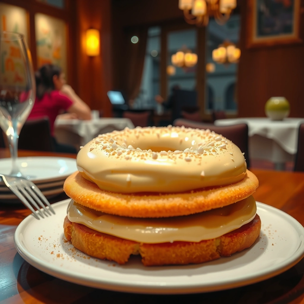 Donut Cake - donut cake recipe
