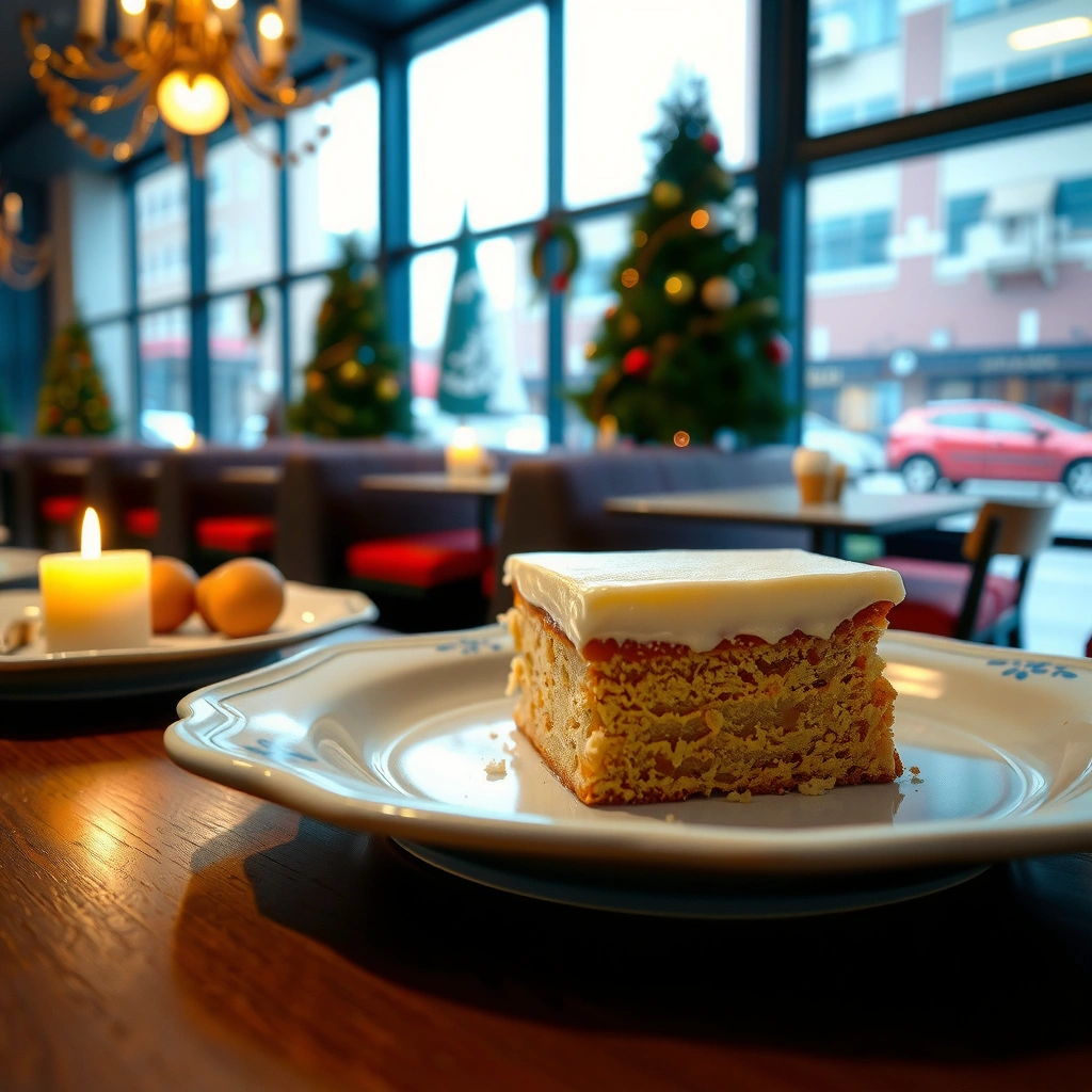 Eggnog Cake - eggnog cake recipe
