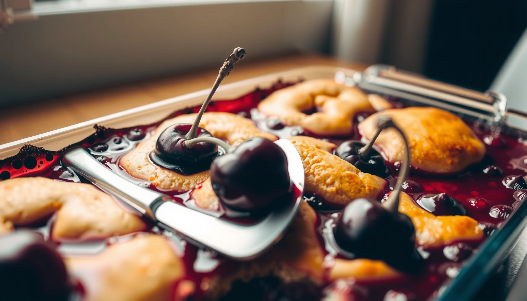 Cherry Cobbler Recipe with Cake Mix
