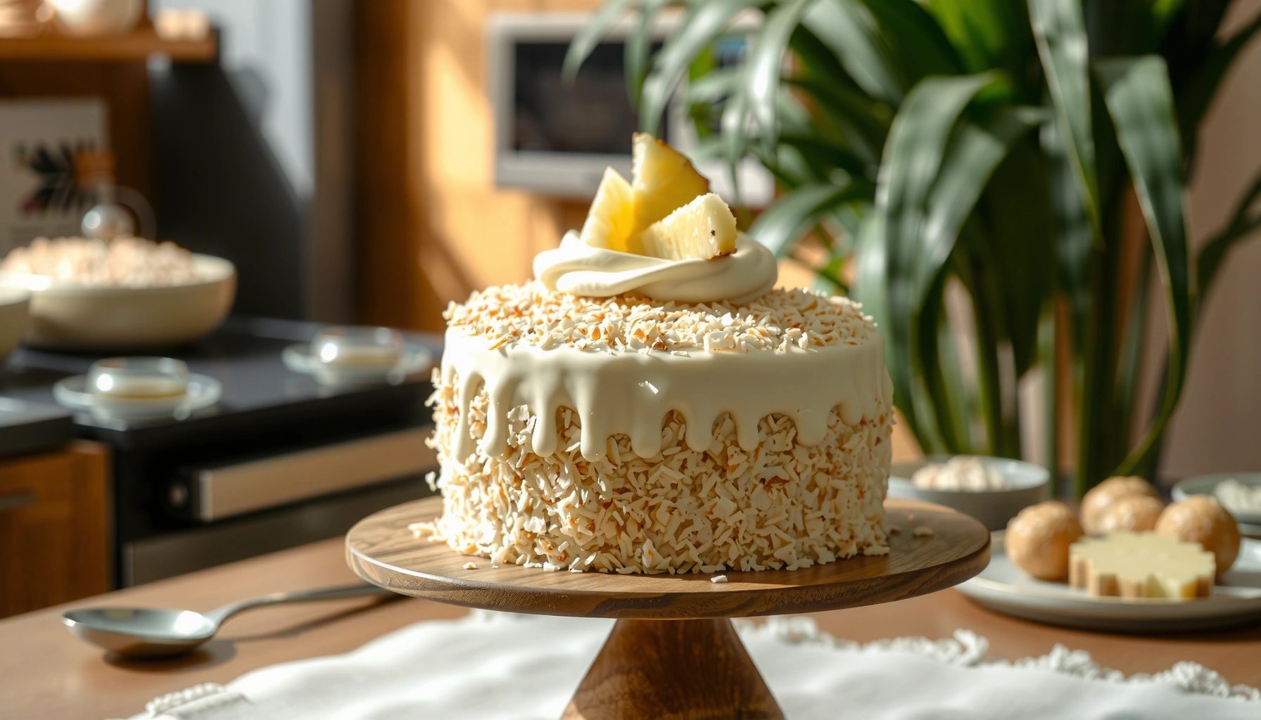 Coconut Pineapple Cake Recipe: Easy, Moist, Tropical