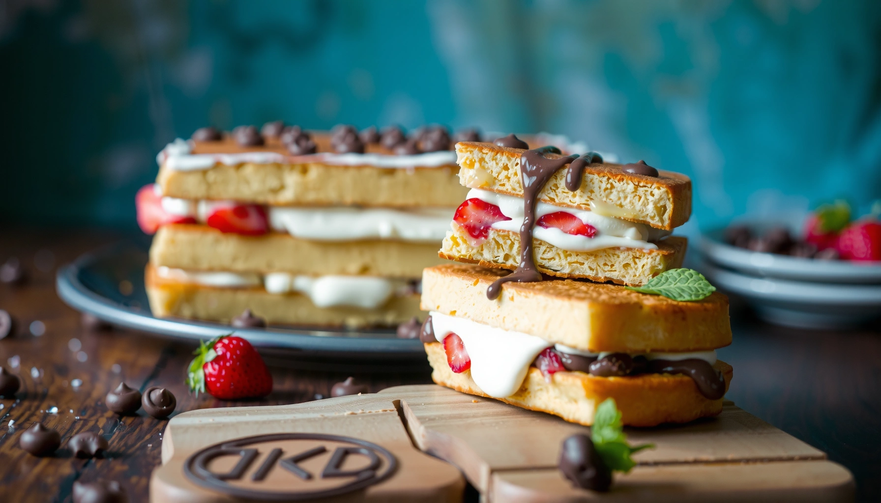 Ice Cream Cake Recipe with Ice Cream Sandwiches: Easy Steps