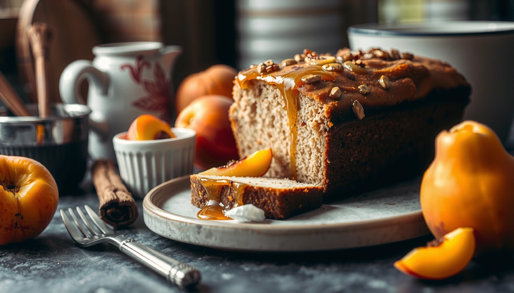 Peach Cobbler Pound Cake Recipe: Moist, Buttery, and Full of Peaches