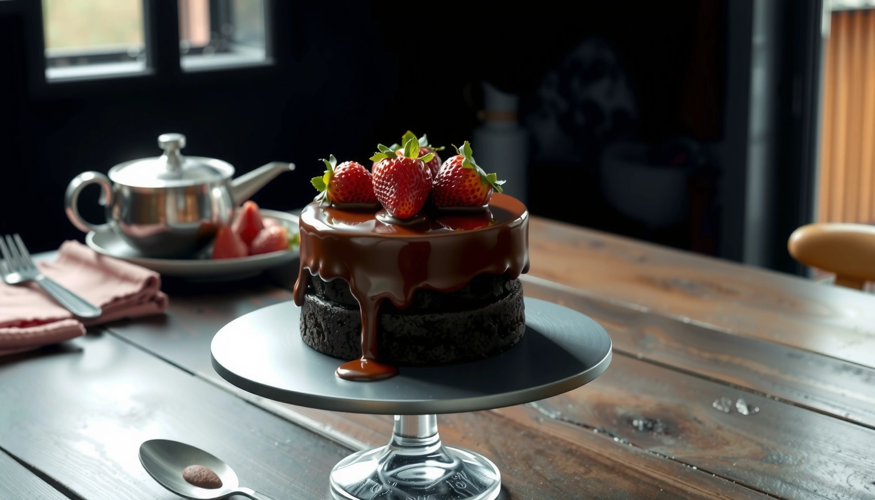 Chocolate Strawberry Cake Recipe: Moist, Rich, and Easy
