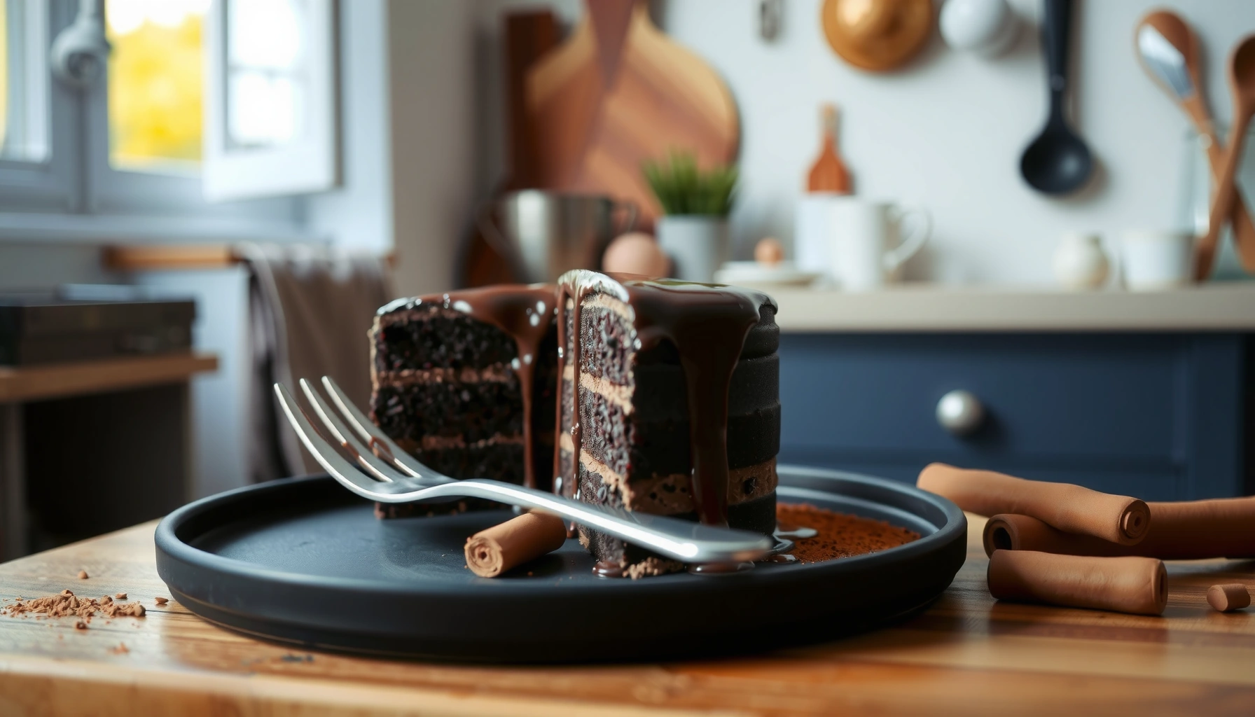 Healthy Chocolate Cake Recipe: Lighter Ingredients, Big Chocolate Flavor