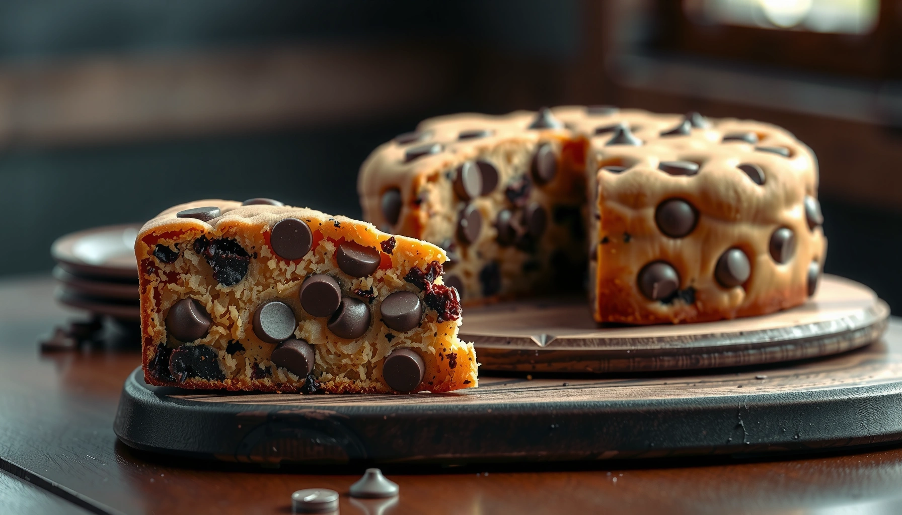 Giant Chocolate Chip Cookie Cake Recipe: Easy, Big, and Chewy