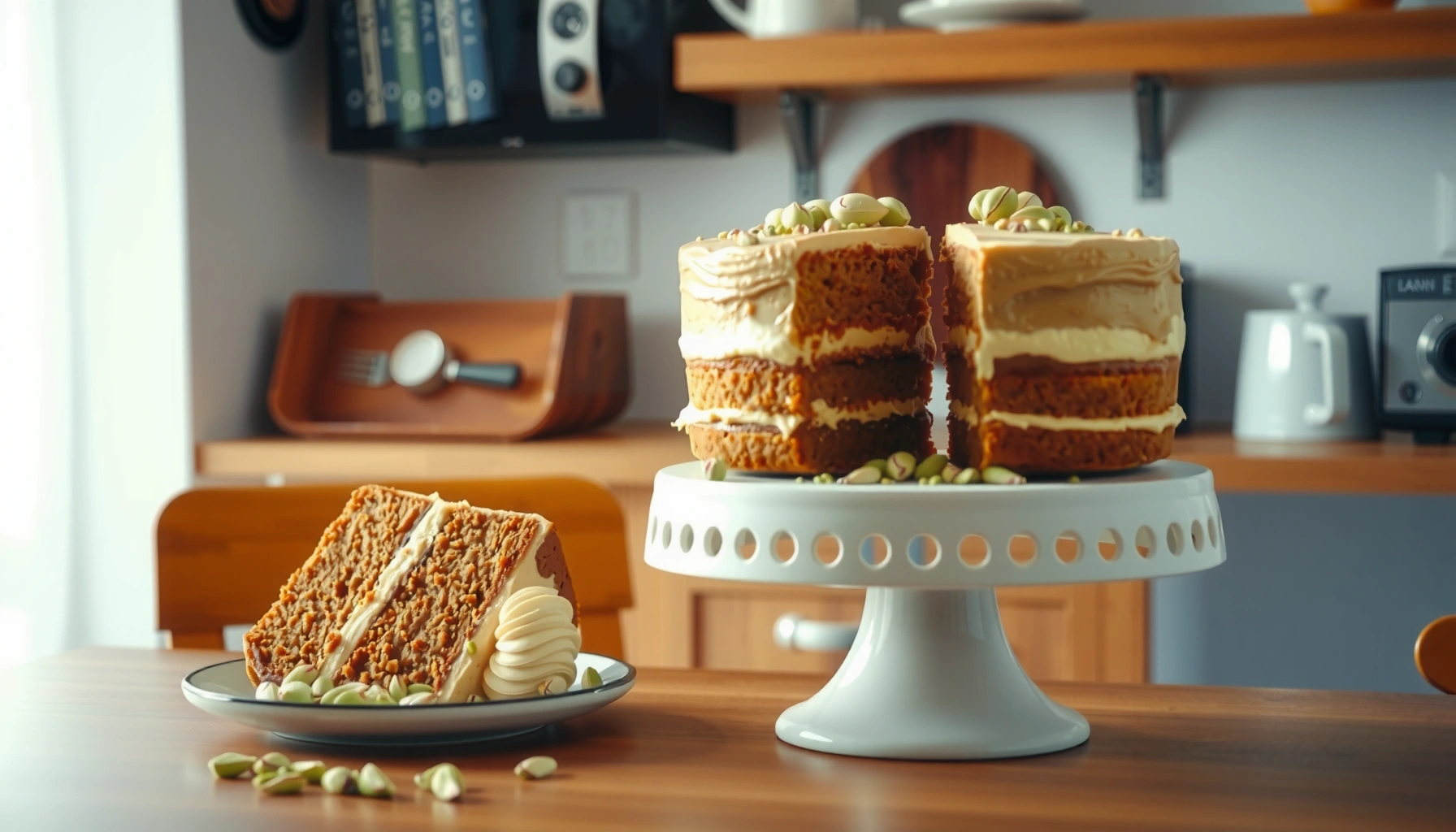 Pistachio Cake Recipe: How to Make a Moist Pistachio Cake