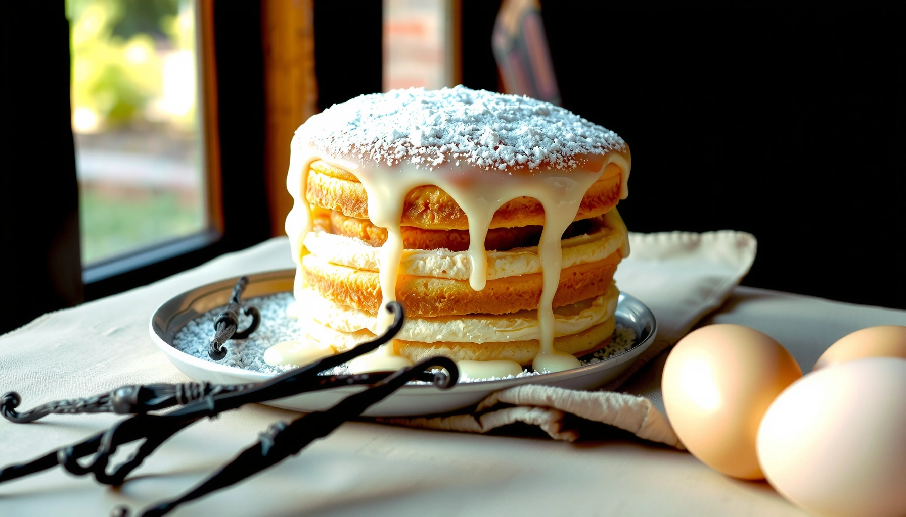 Recipe for Sponge Vanilla Cake: Light, Fluffy Vanilla Sponge