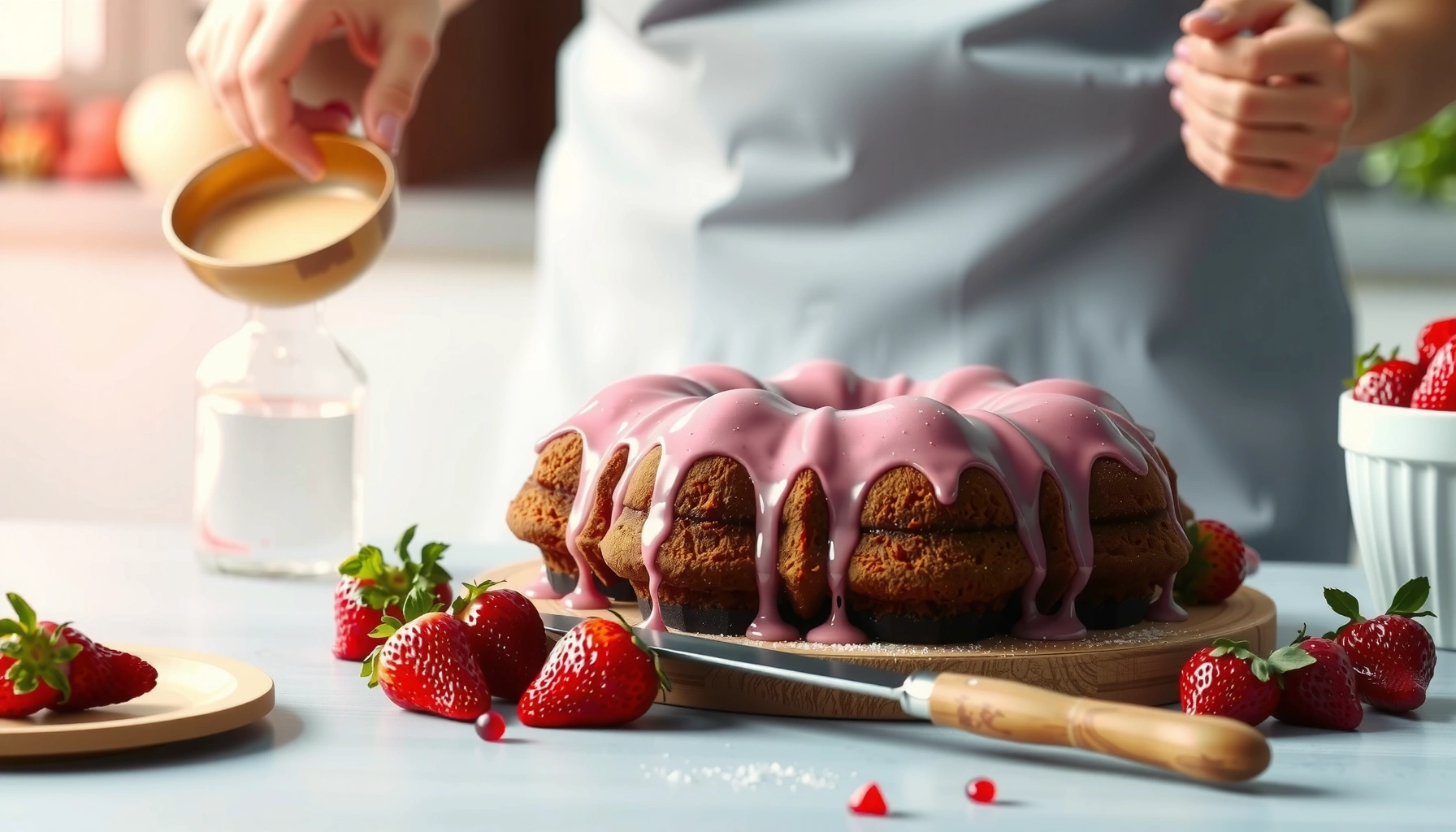 Strawberry Bundt Cake Recipe: Moist, Sweet, and Easy to Bake