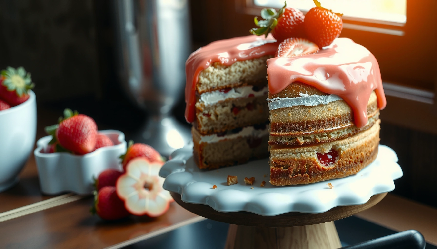 Strawberry Cake Recipe with Cake Mix: Easy, Moist, and Delicious