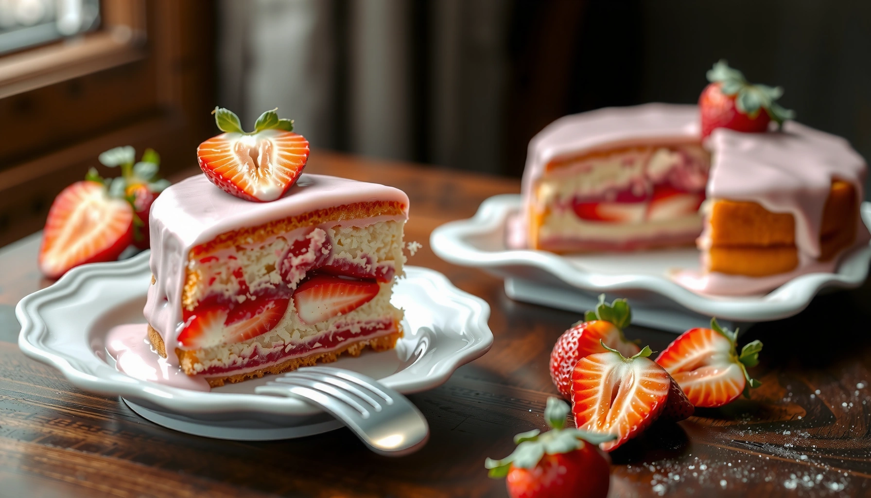Strawberry Cake Recipe: Easy, Moist, and Naturally Flavored