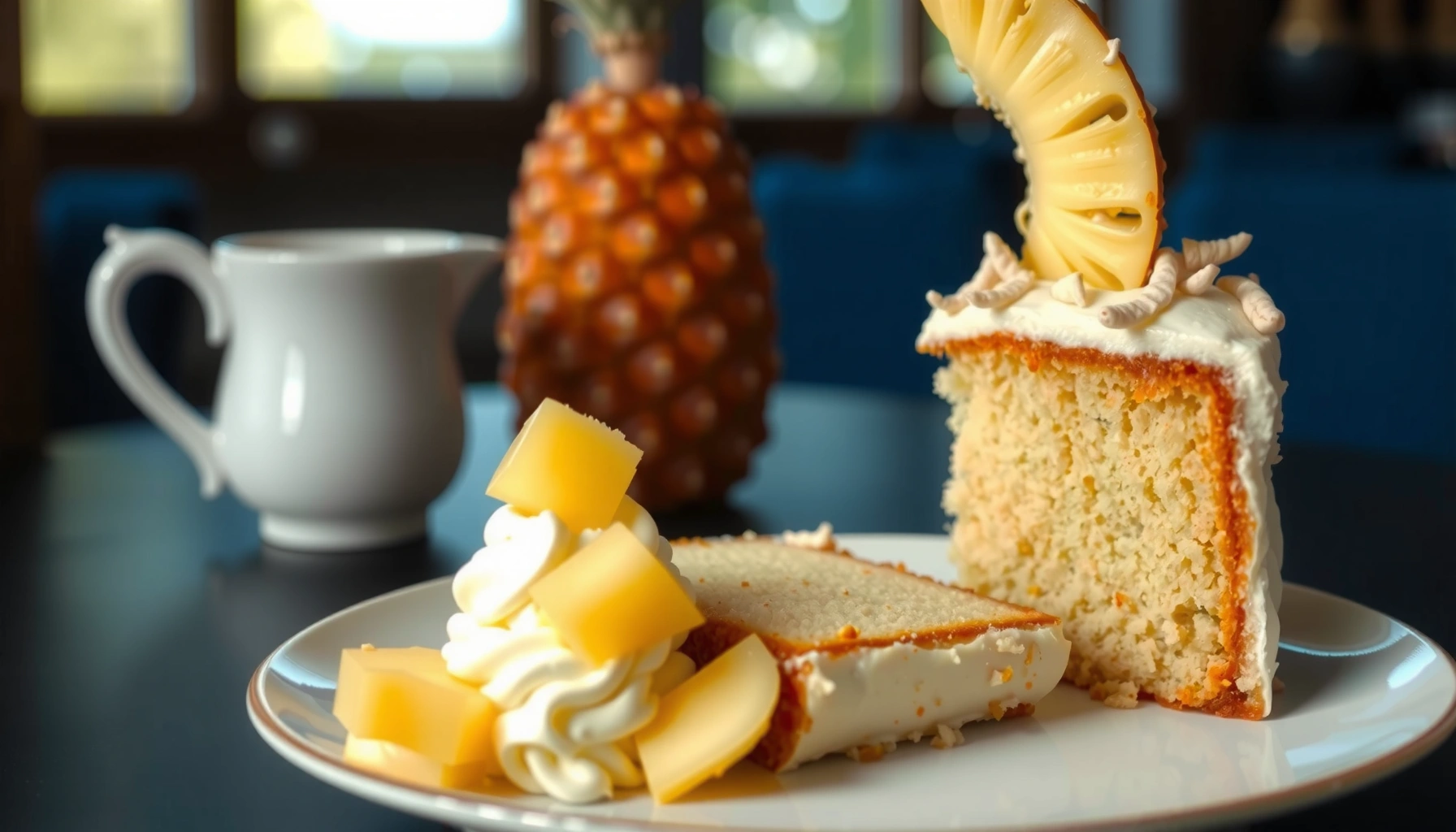 Pineapple and Coconut Cake Recipe
