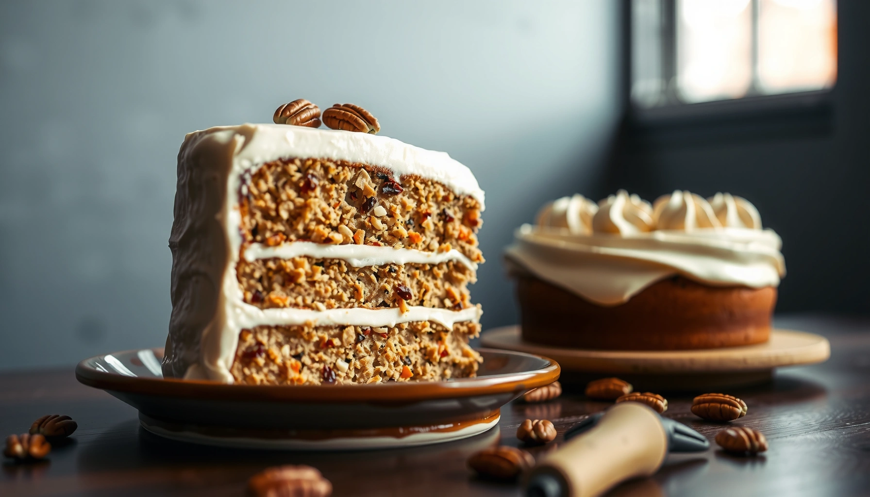 Carrot Cake with Cream Cheese Frosting Recipe