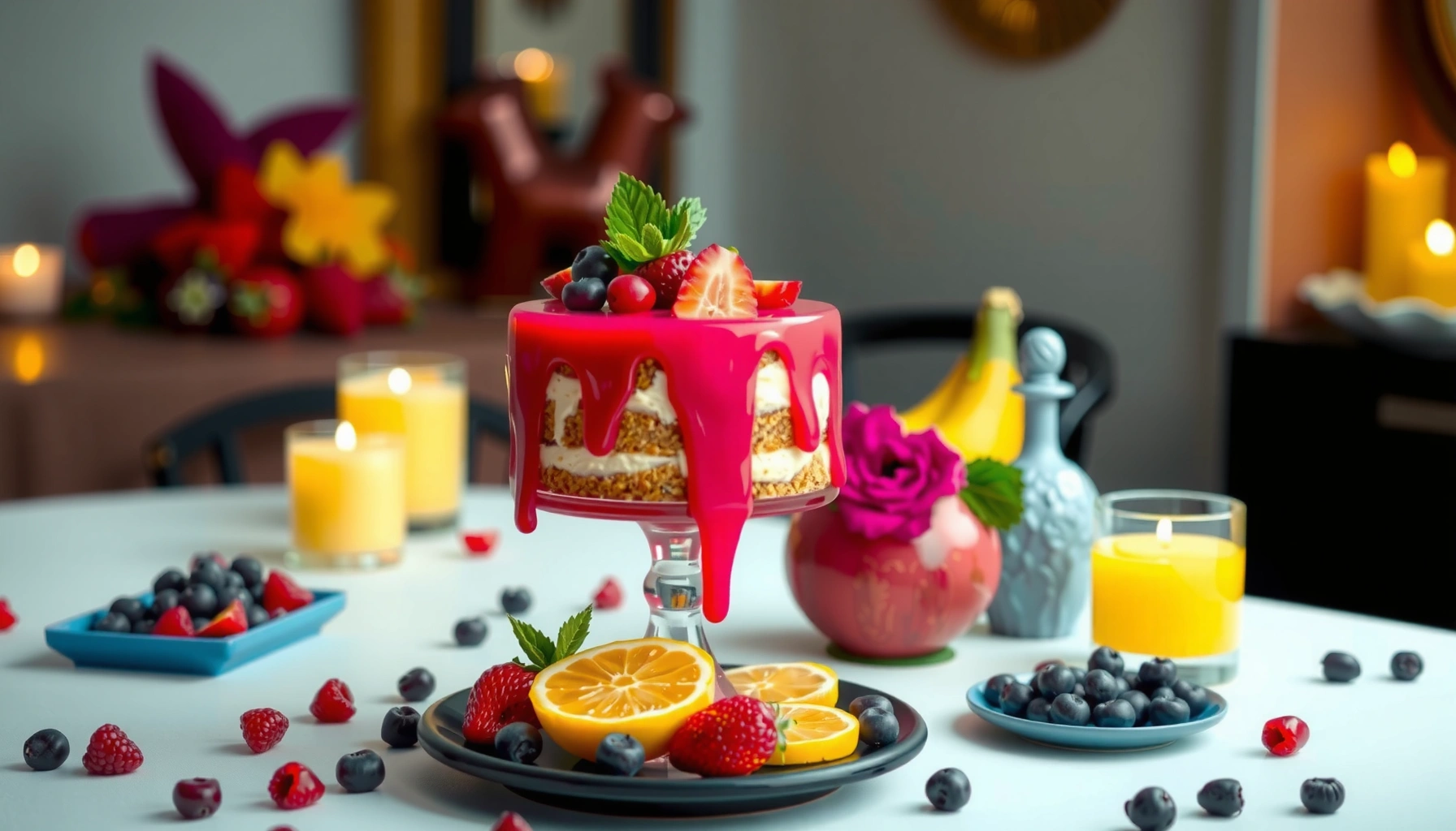 Fruit Punch Bowl Cake Recipe: Easy Party Dessert