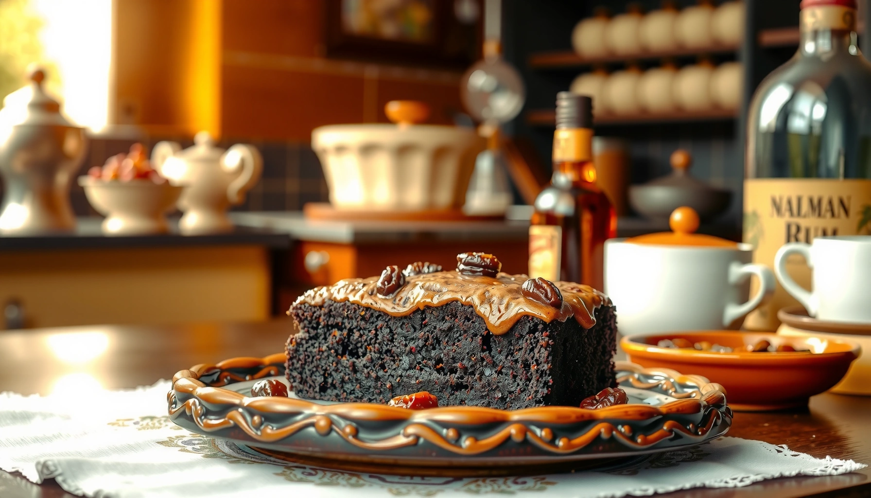 Jamaican Rum Black Cake Recipe: Easy Traditional Method