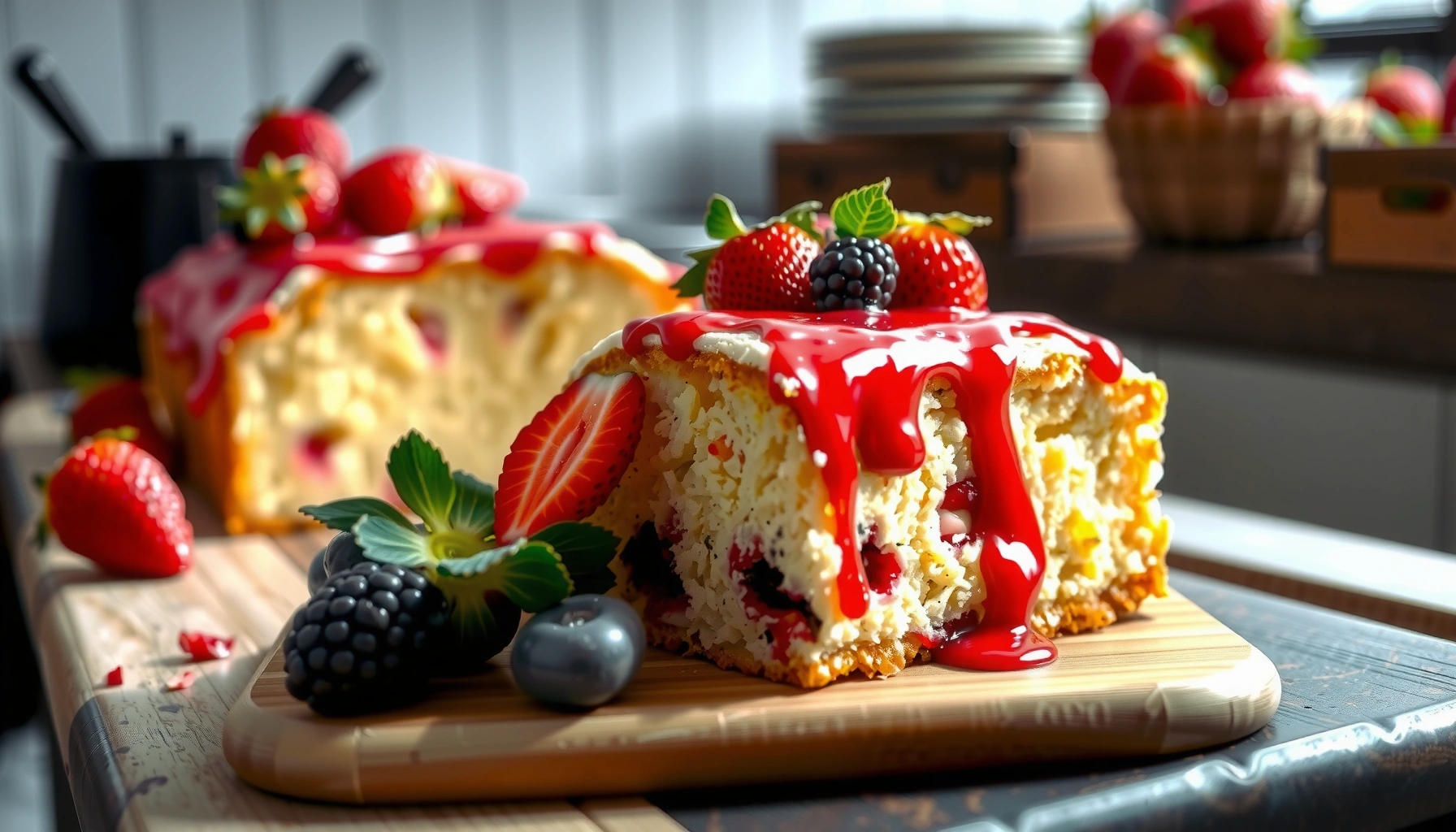 Moist Strawberry Cake Recipe: Soft, Juicy, and Easy