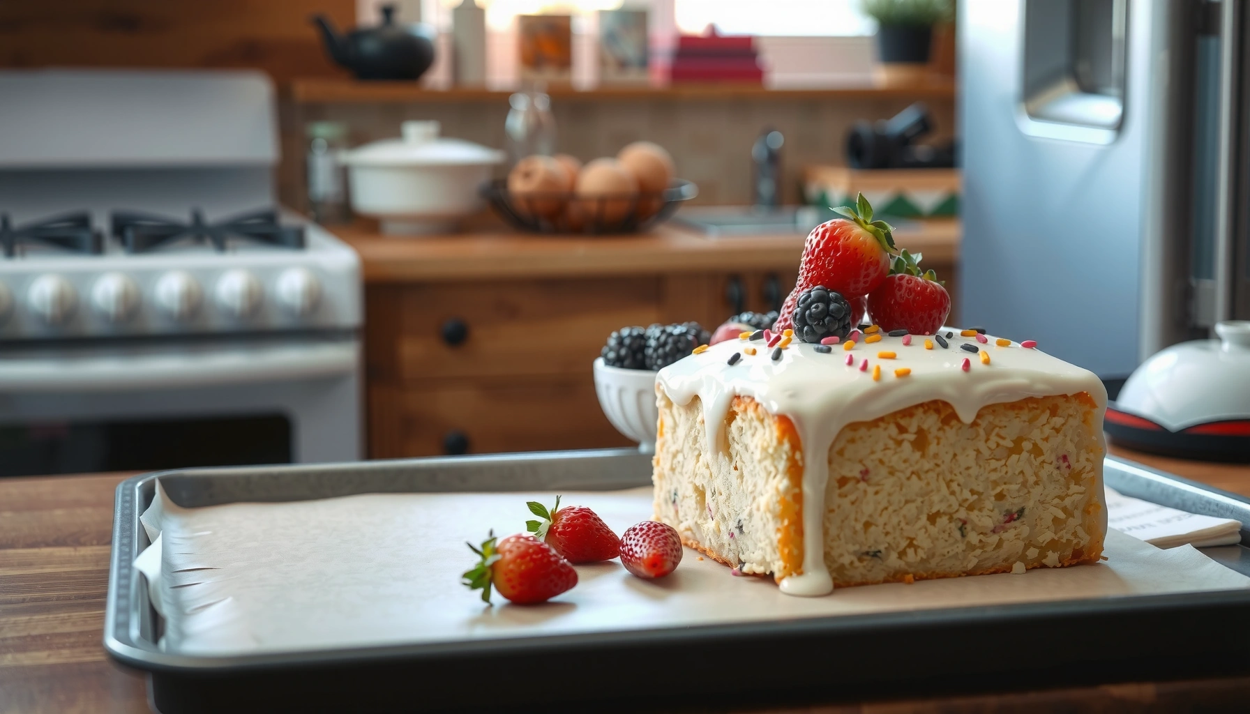 Recipe for a Sheet Cake: Easy Steps and Simple Ingredients