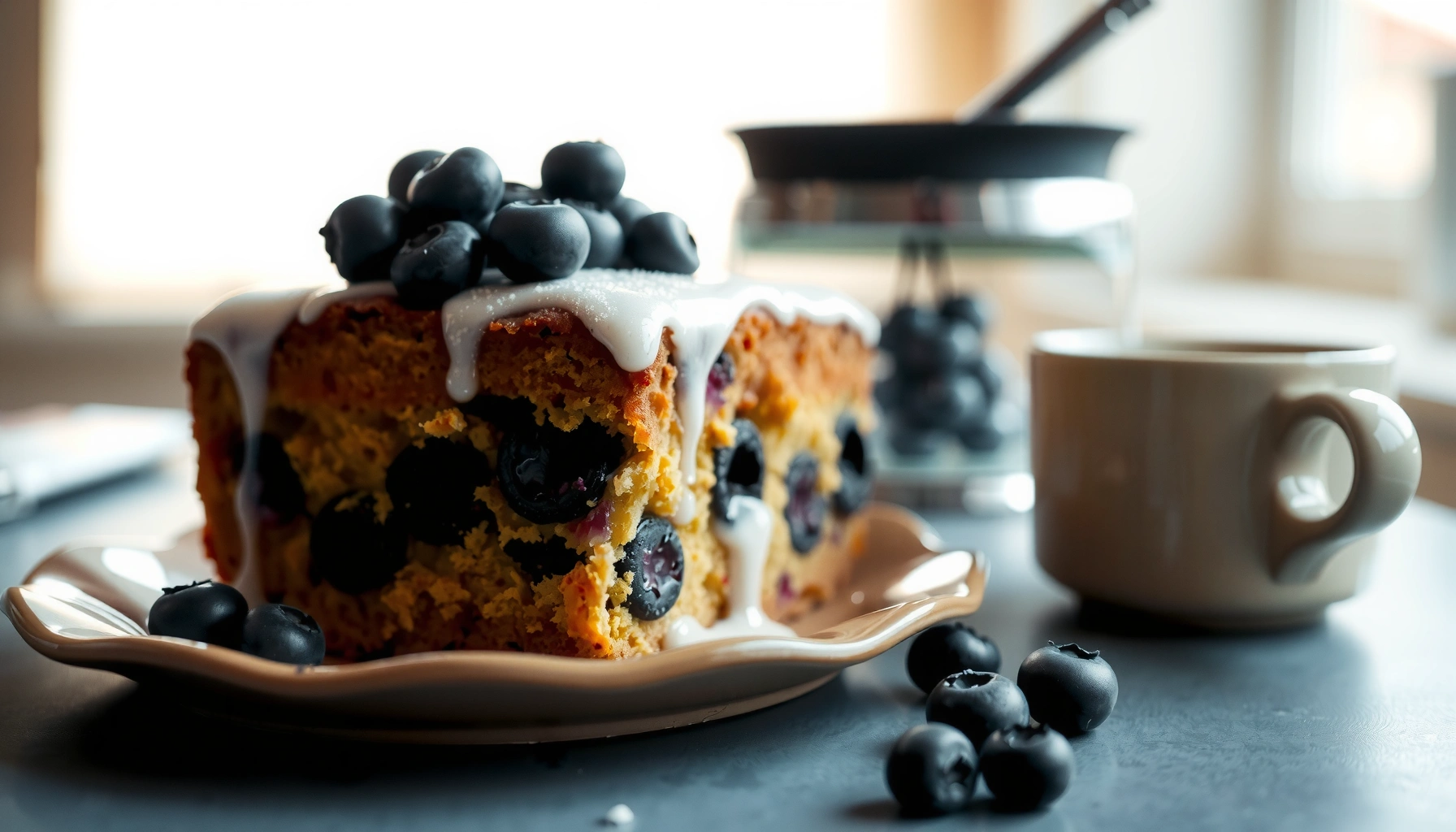 Blueberry Coffee Cake Recipe: Easy, Moist, and Bursting with Berries