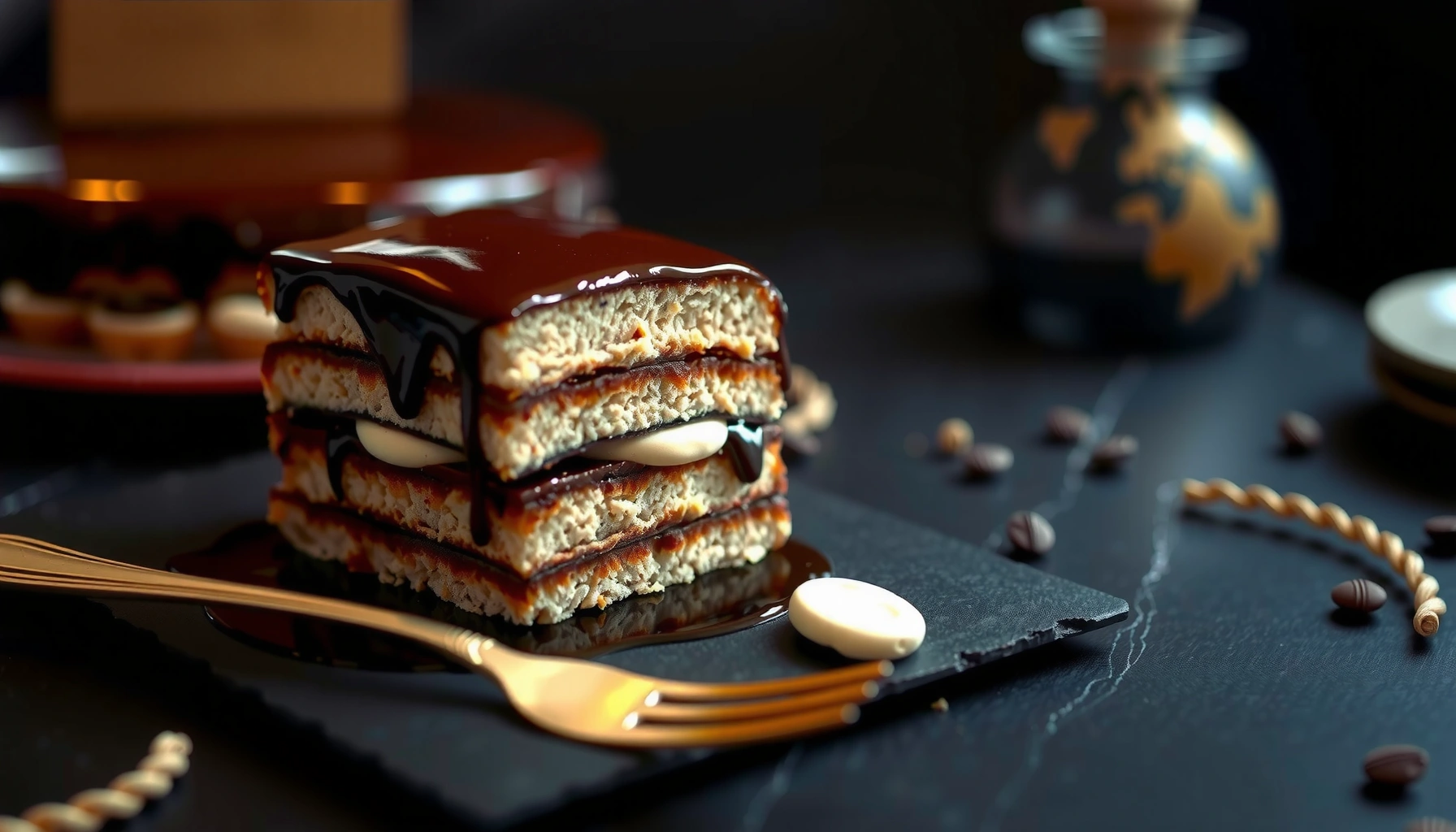 Opera Cake Recipe: Classic Layers, Cream, and Chocolate Glaze