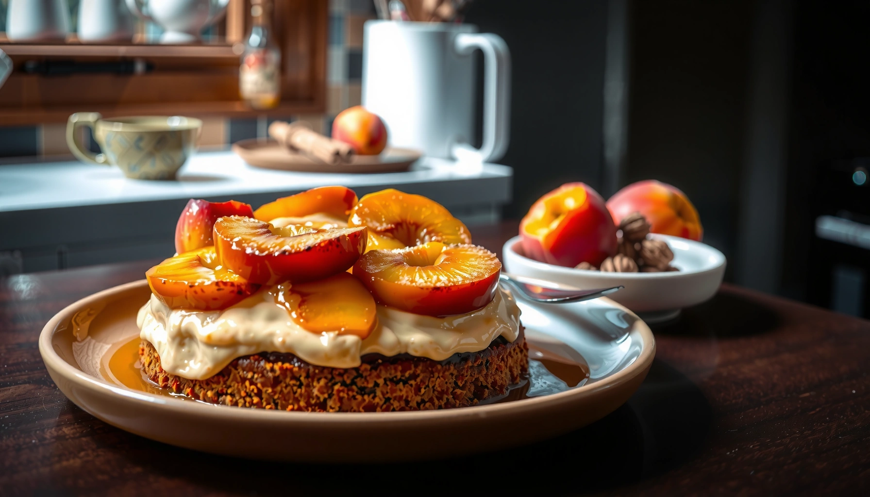 Recipe Peach Upside Down Cake: Easy Steps for a Perfect Slice
