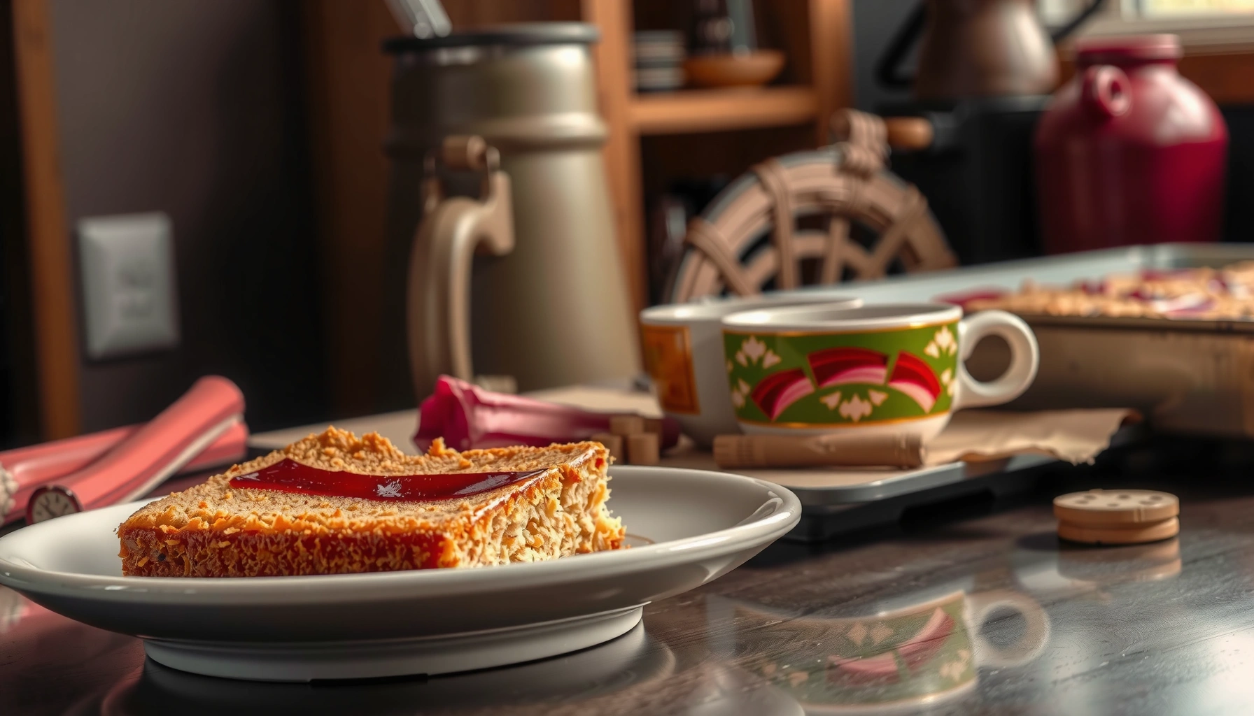 Rhubarb Coffee Cake Recipe: Moist, Sweet, and Easy