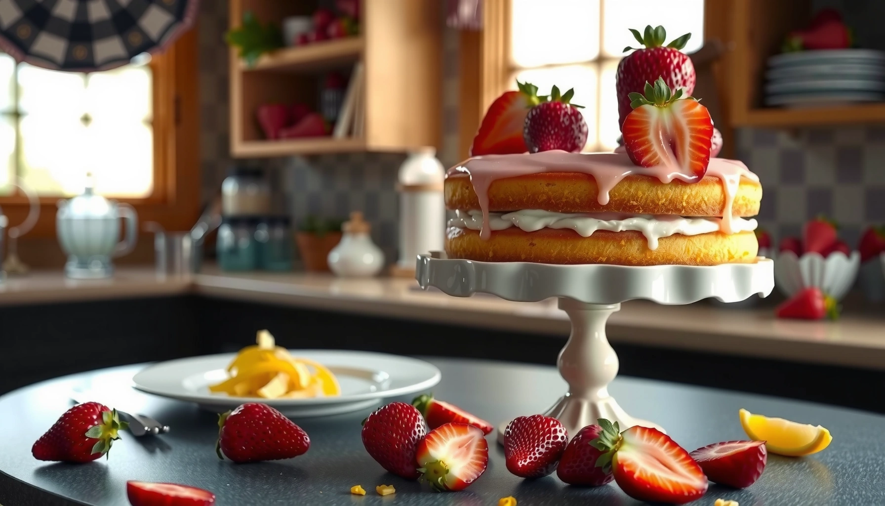 Strawberry Limonata Cake Recipe: Bright, Zesty, and Strawberry-Loaded