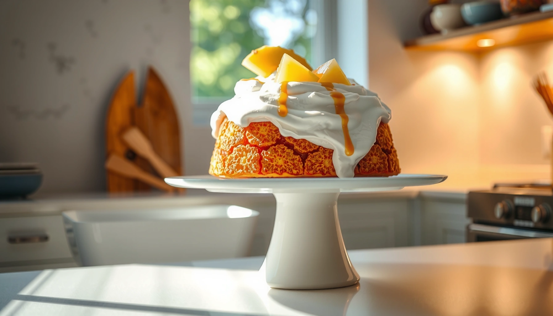 Angel Food Cake with Pineapple Recipe: Fluffy and Easy Steps