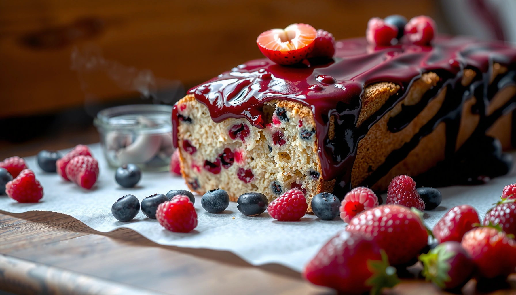 Berry Pound Cake Recipe: Easy, Tender, and Bursting with Berries