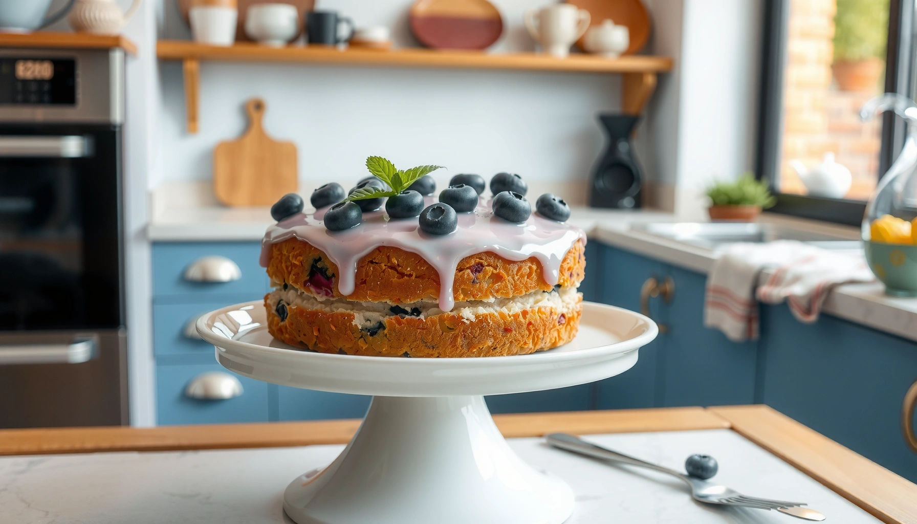 Blueberries Cake Recipe: Easy, Moist, and Sweet