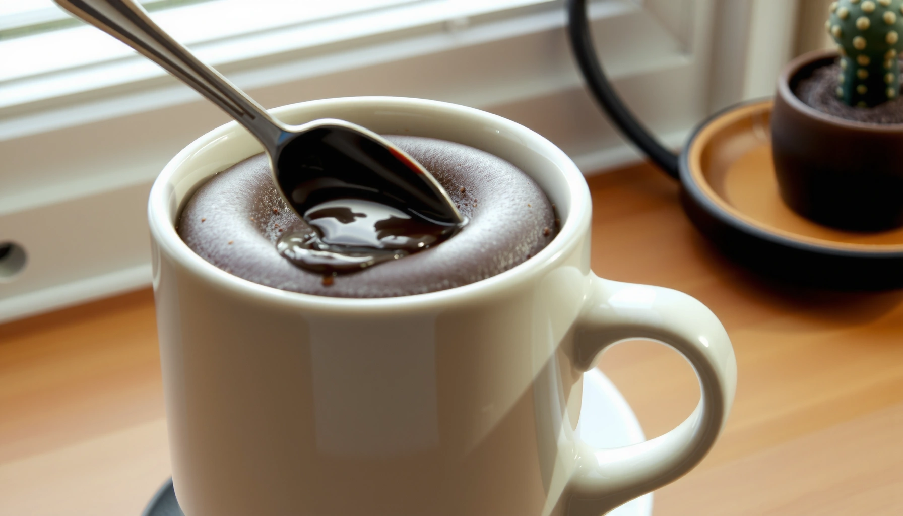 Cake in Mug Recipe No Egg: Easy Eggless Microwave Dessert