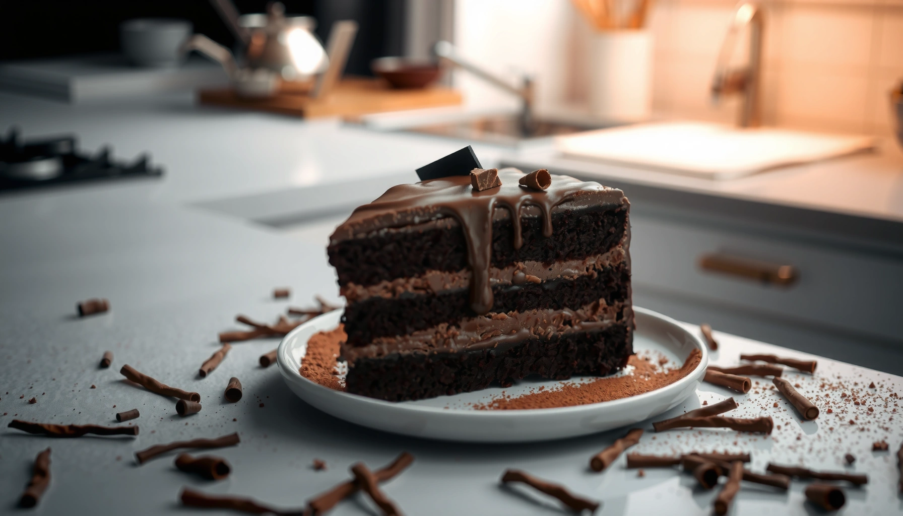 Dark Chocolate Cake Recipe: Rich, Moist, and Easy