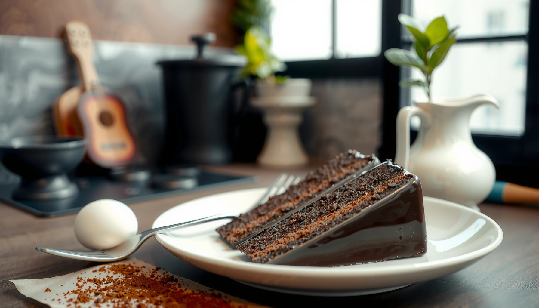 Eggless Chocolate Cake Recipe: Easy, Moist, and Rich