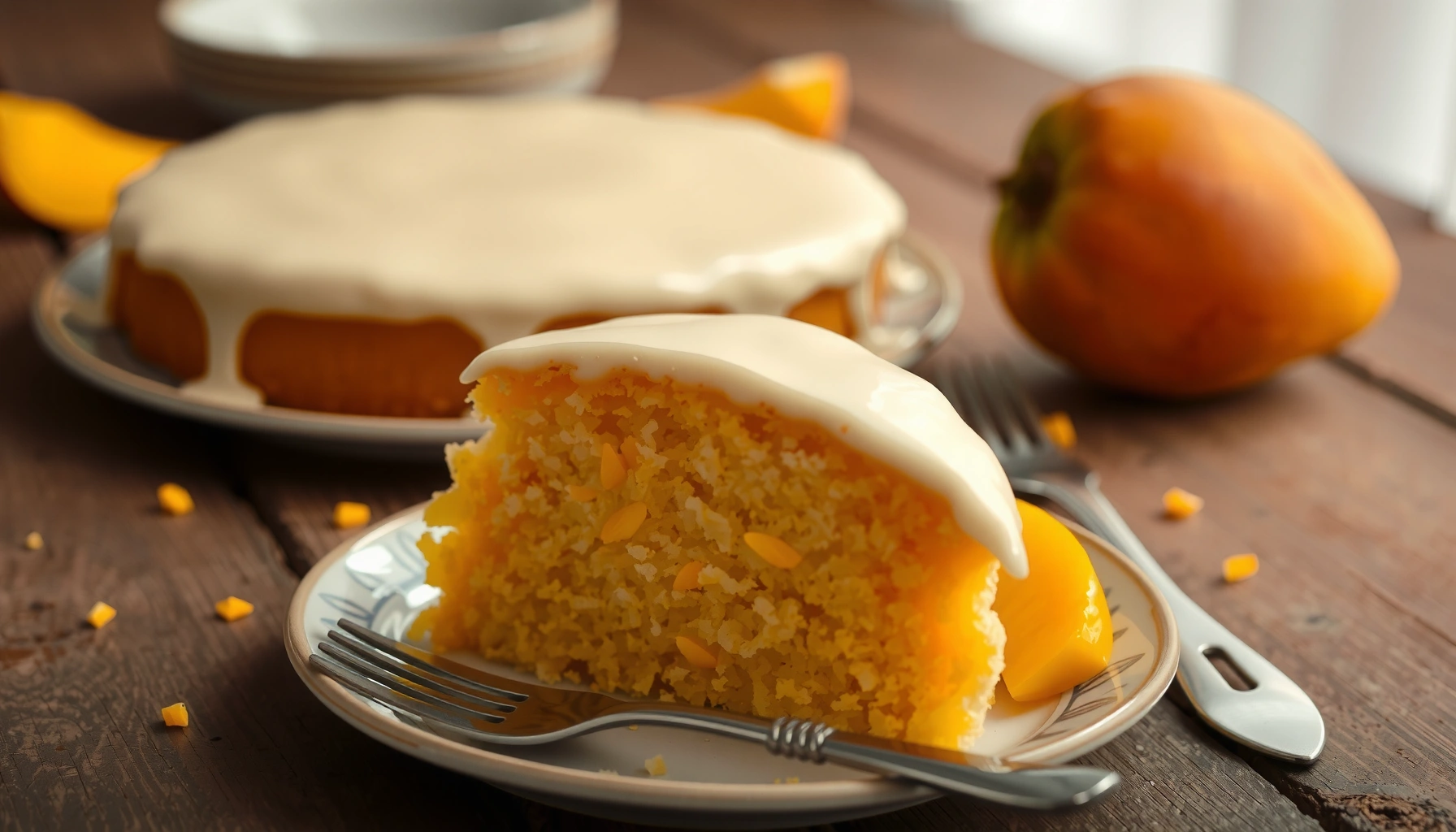 Mango Cake Recipe: Easy, Moist, and Flavorful