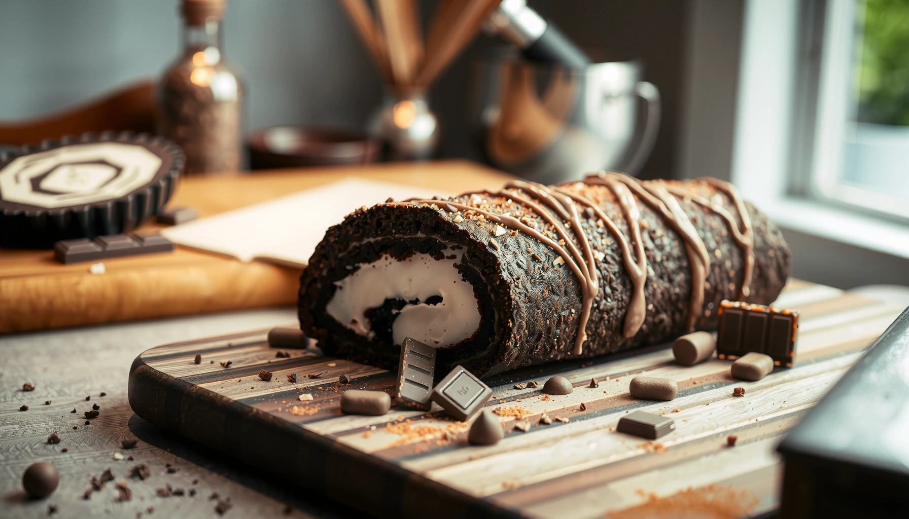 Chocolate Cake Roll Recipe: Easy Step-by-Step Method