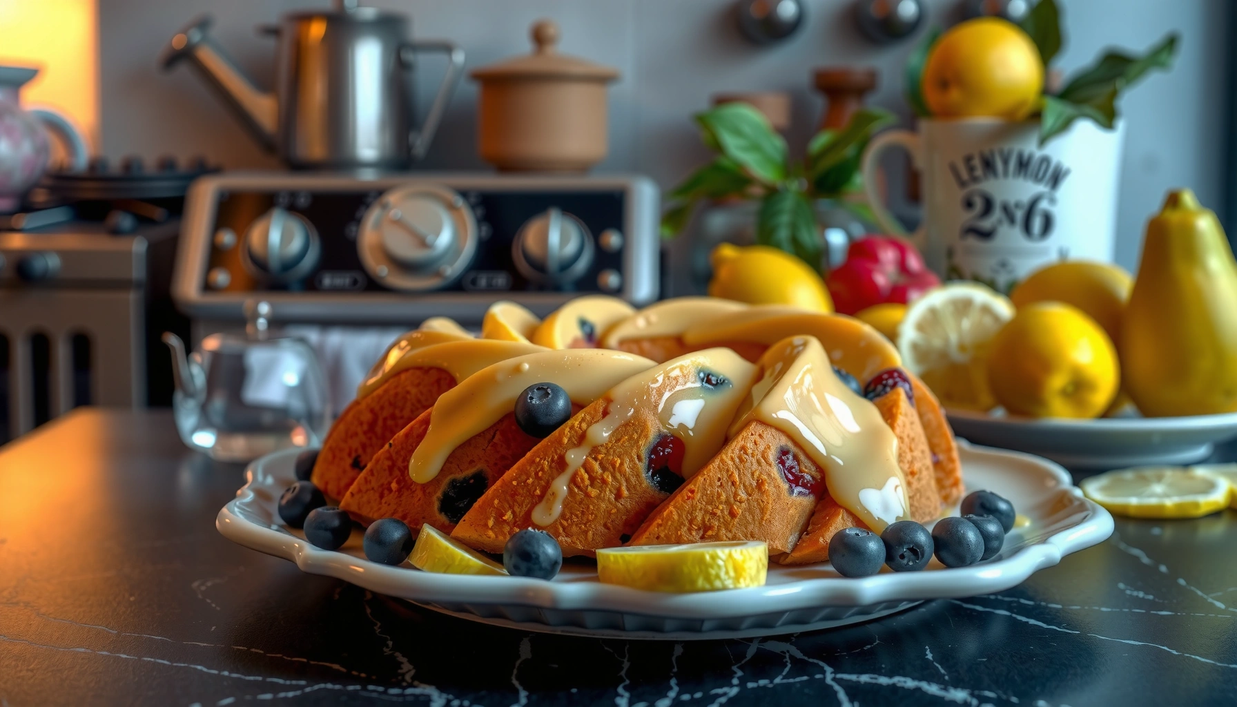 Lemon Blueberry Bundt Cake Recipe: Moist, Zesty, and Easy