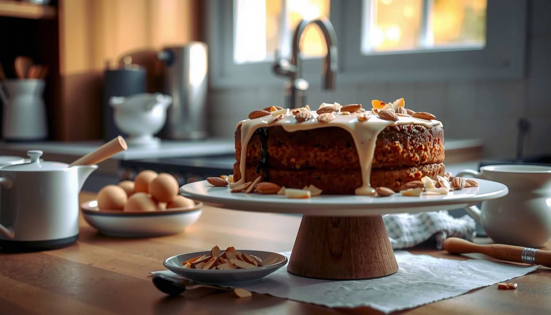 Almond Nut Cake Recipe: Simple, Moist, and Flavorful