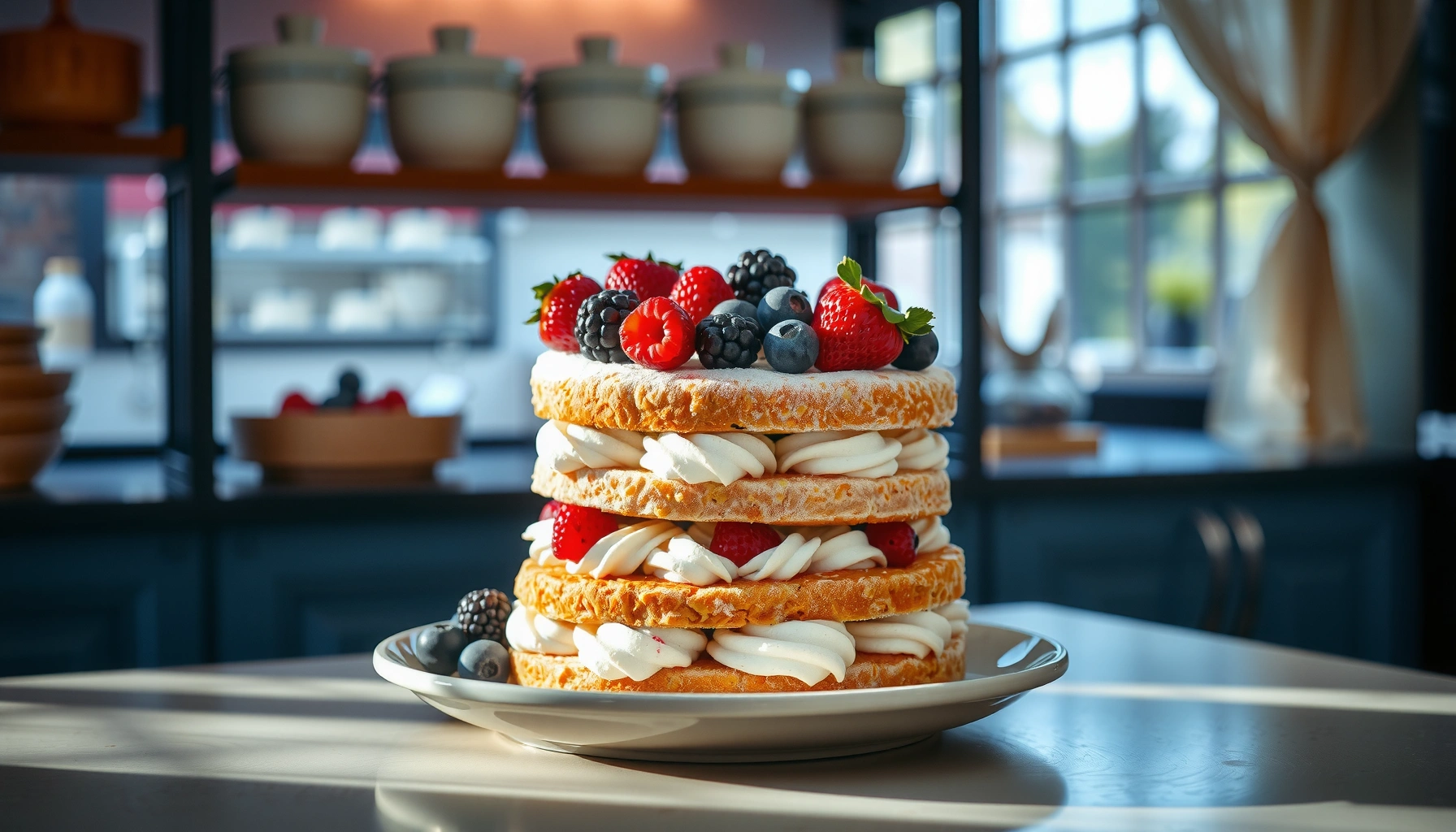 Berry Chantilly Cake Recipe: Fluffy Layers with Creamy Chantilly