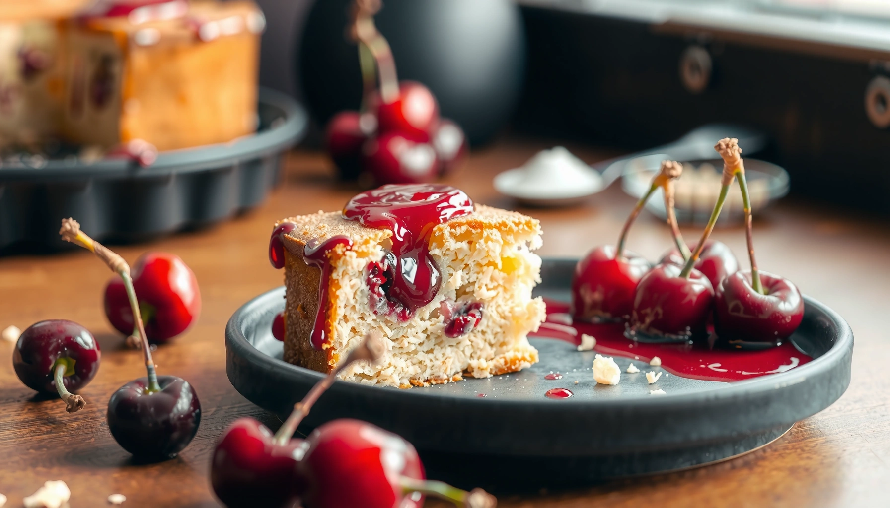 Cherry Cake Recipe: Easy Homemade Steps for a Moist Slice