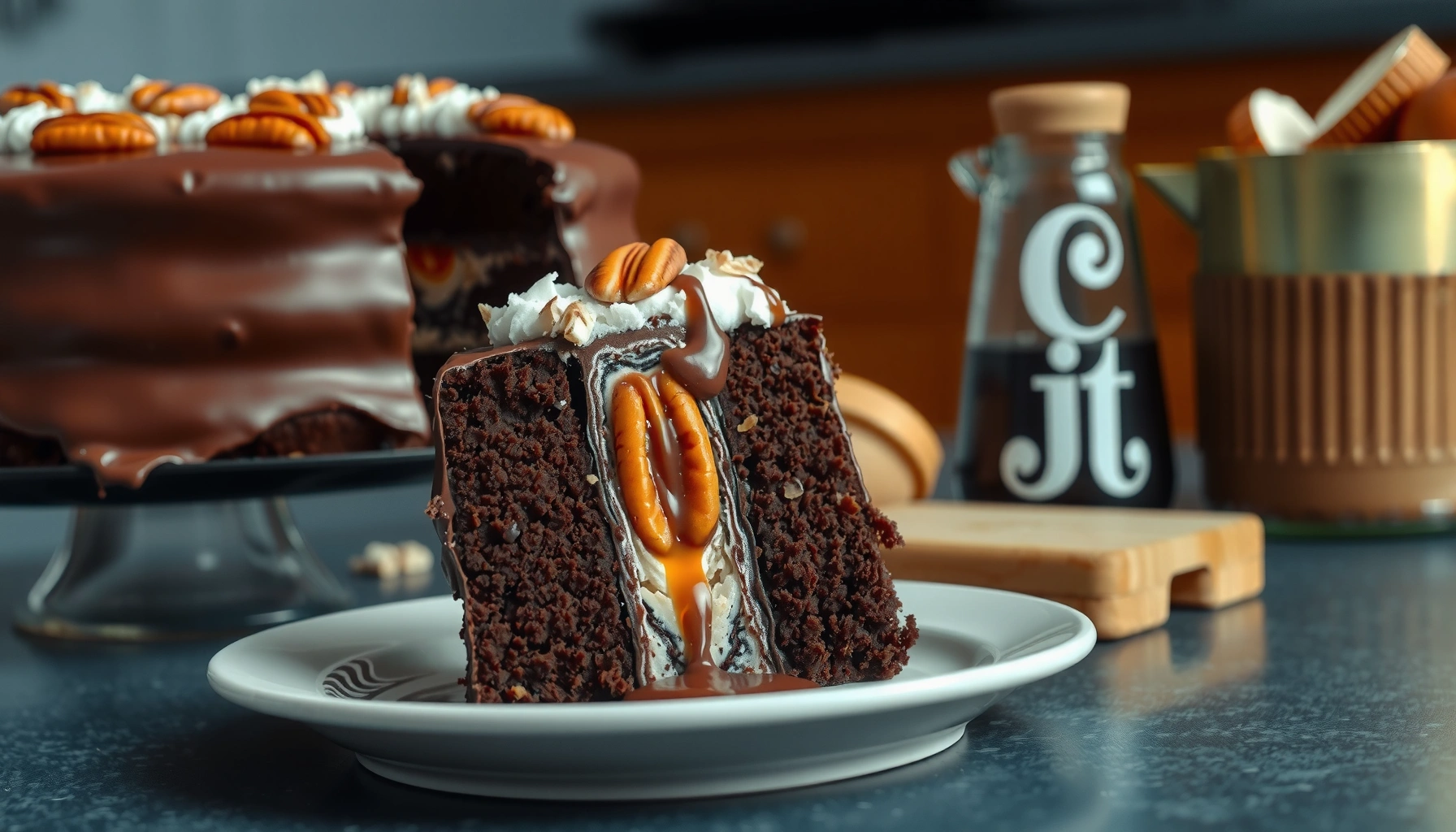 German Chocolate Cake Recipe: Moist Layers and Rich Coconut Filling