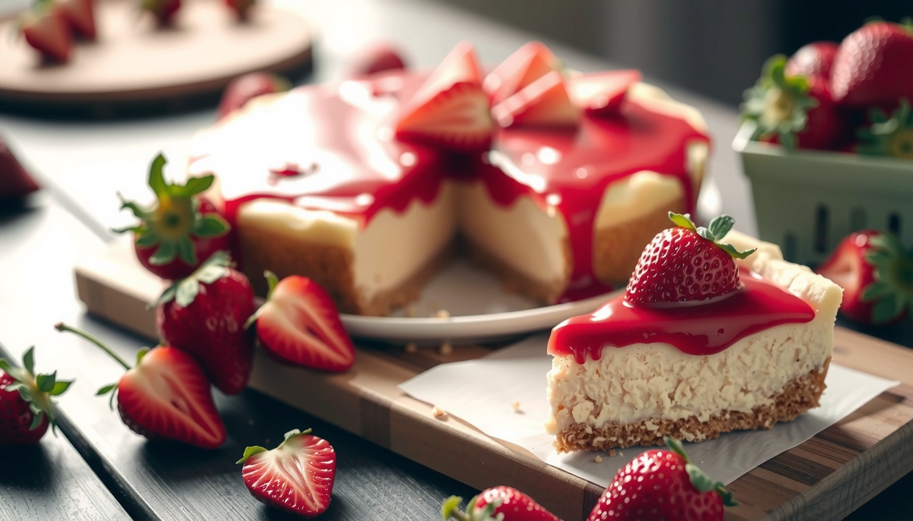 Strawberry Cheesecake Dump Cake Recipe